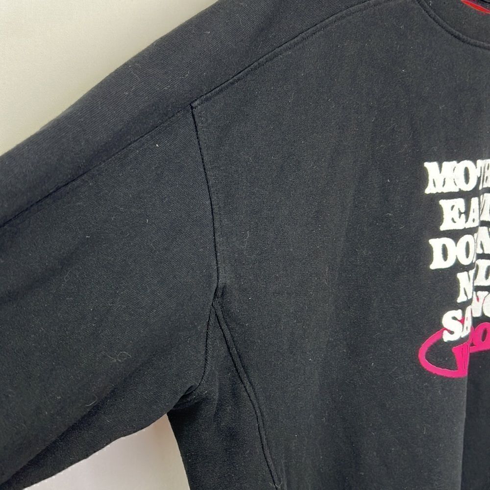 CHNGE Black Earth Day graphic Sweatshirt size M EUC - Picture 4 of 11